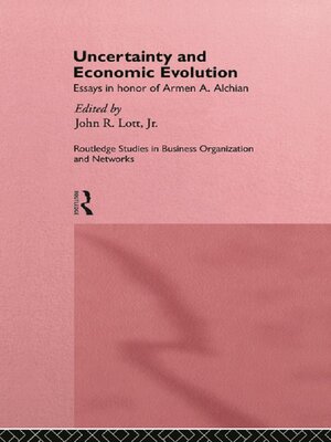 cover image of Uncertainty and Economic Evolution